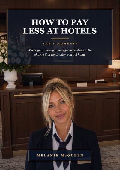 Cover of How to Pay Less at Hotels by Melanie McQueen